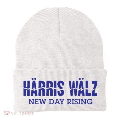 Harris Walz New Day Rising Beanie