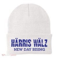 Harris Walz New Day Rising Beanie thumb 0