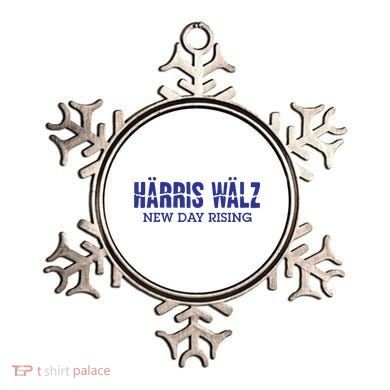 Harris Walz New Day Rising Ornament
