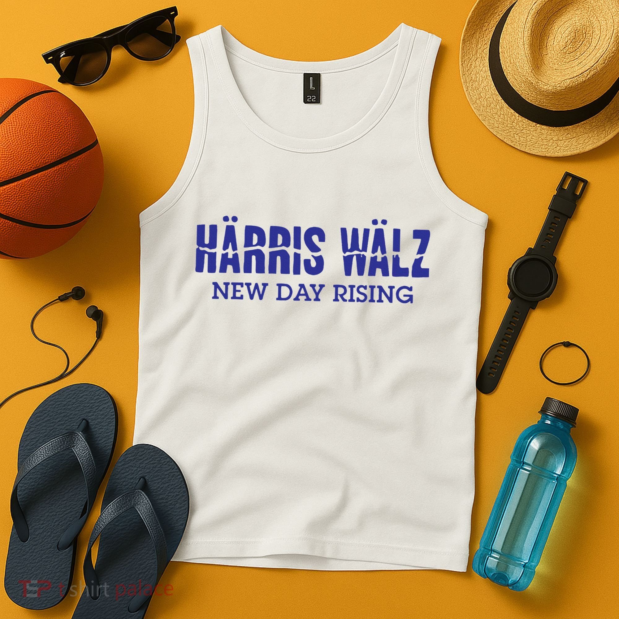 Harris Walz New Day Rising Tank Top