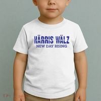 Harris Walz New Day Rising Toddler T-Shirt thumb 2
