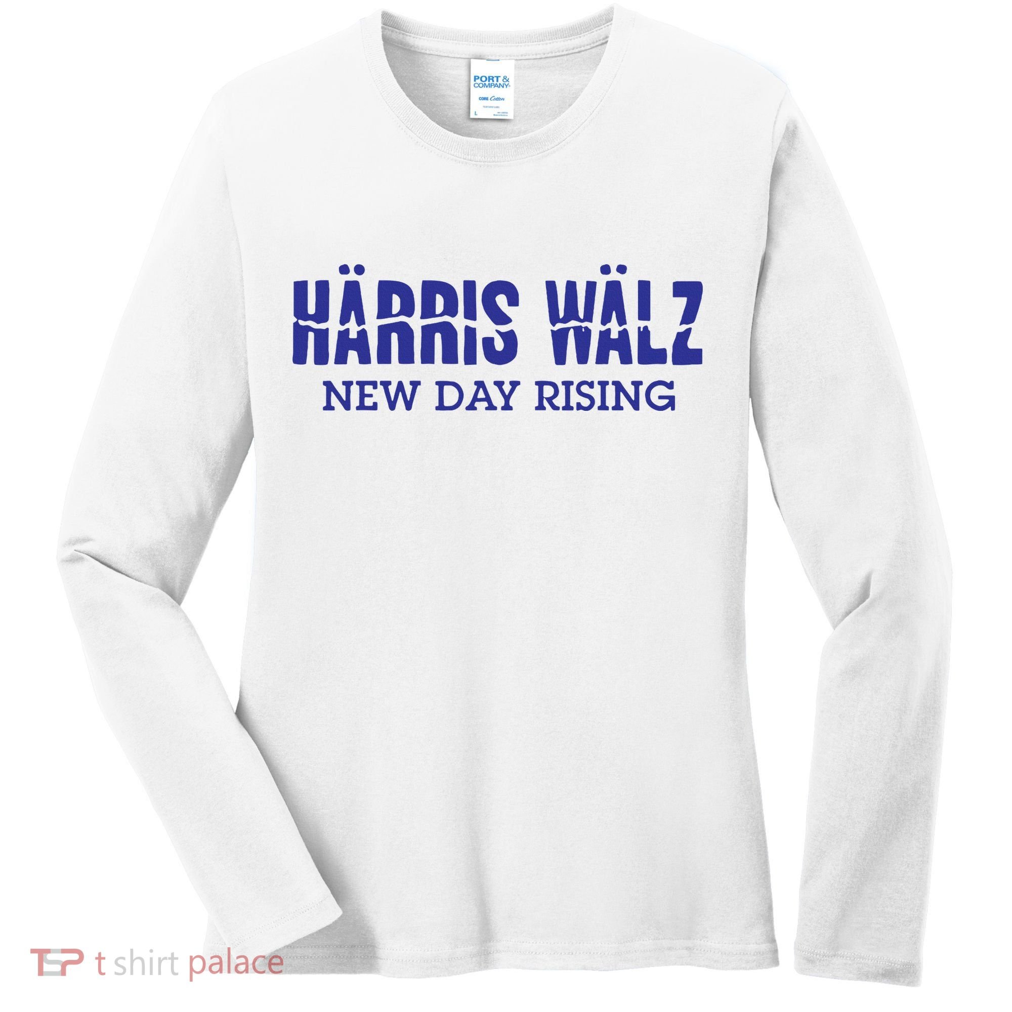 Harris Walz New Day Rising Women's Long Sleeve Shirt