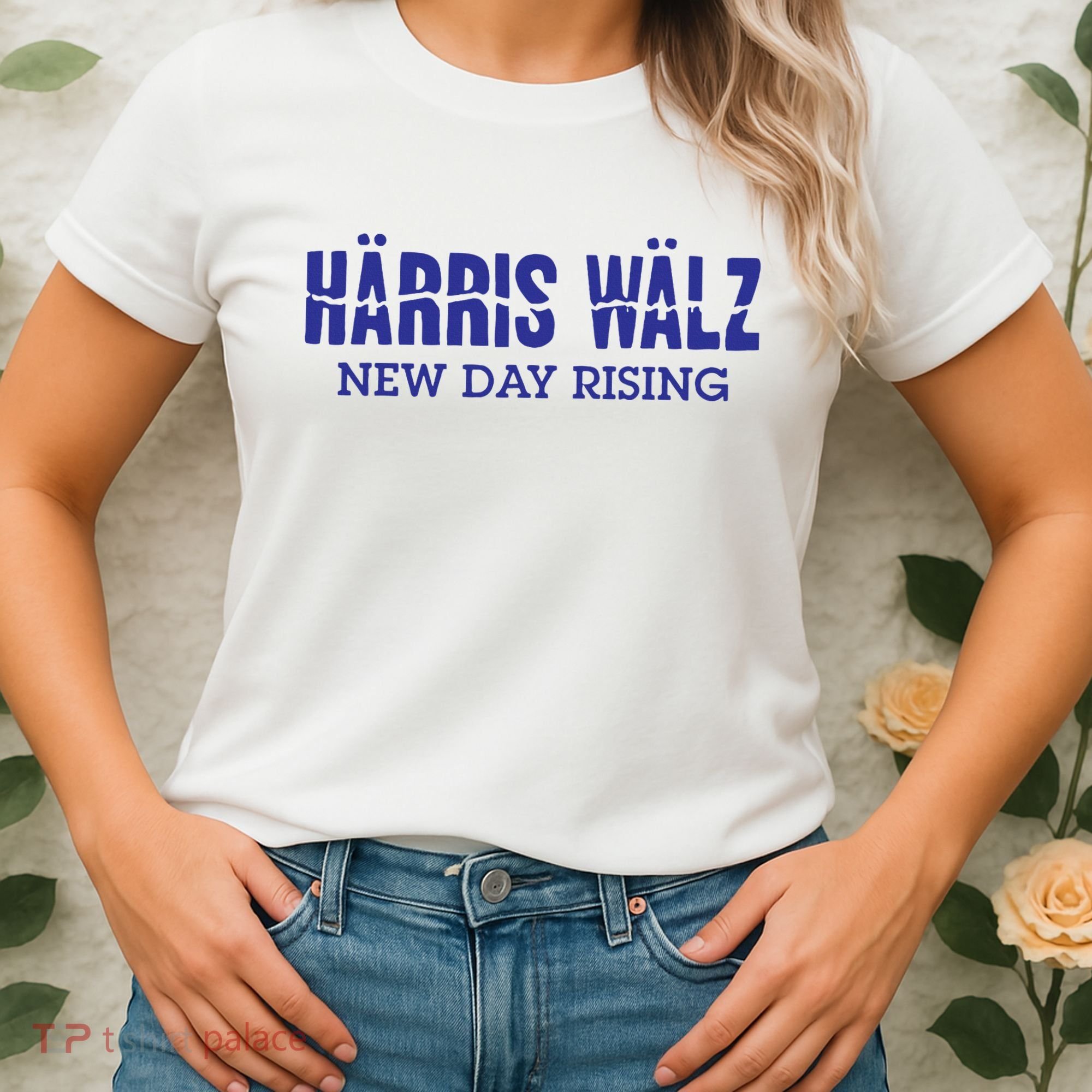 Harris Walz New Day Rising Women's T-Shirt