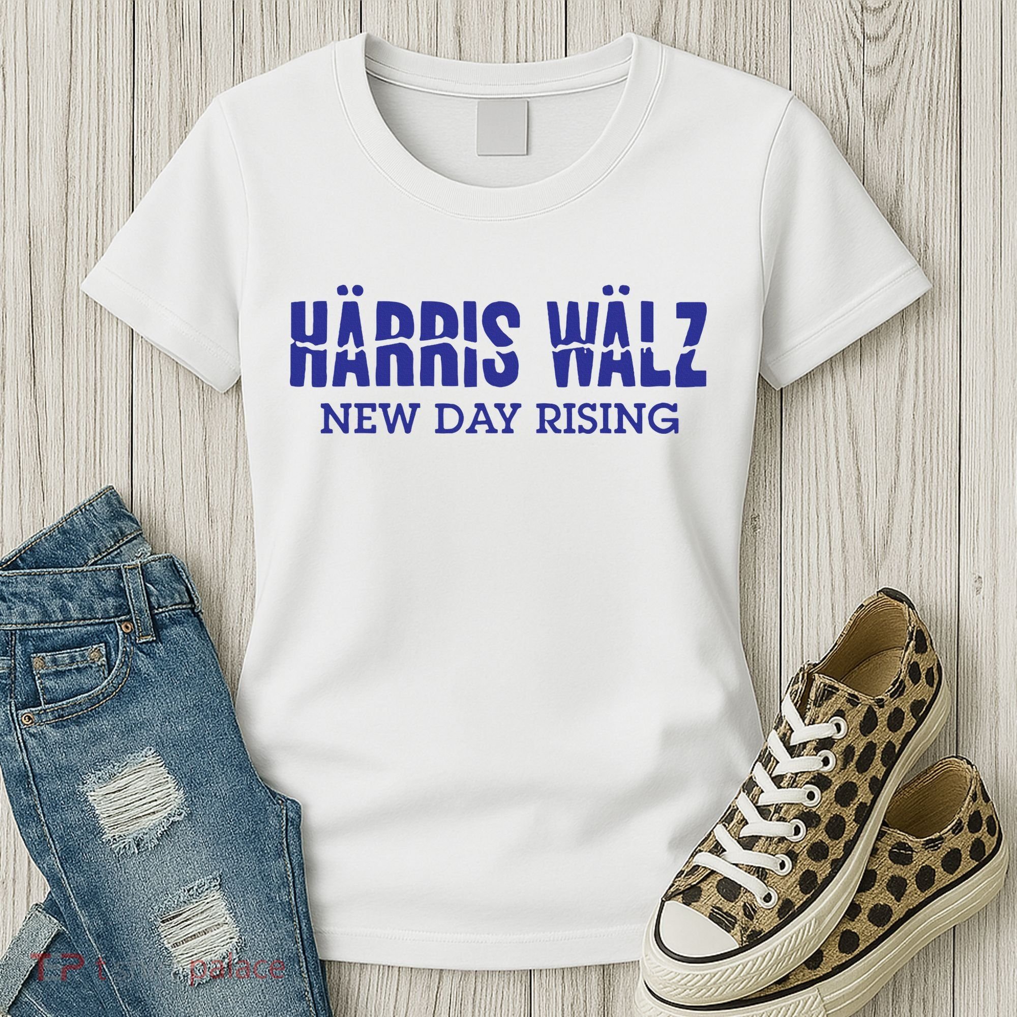 Harris Walz New Day Rising Women's T-Shirt