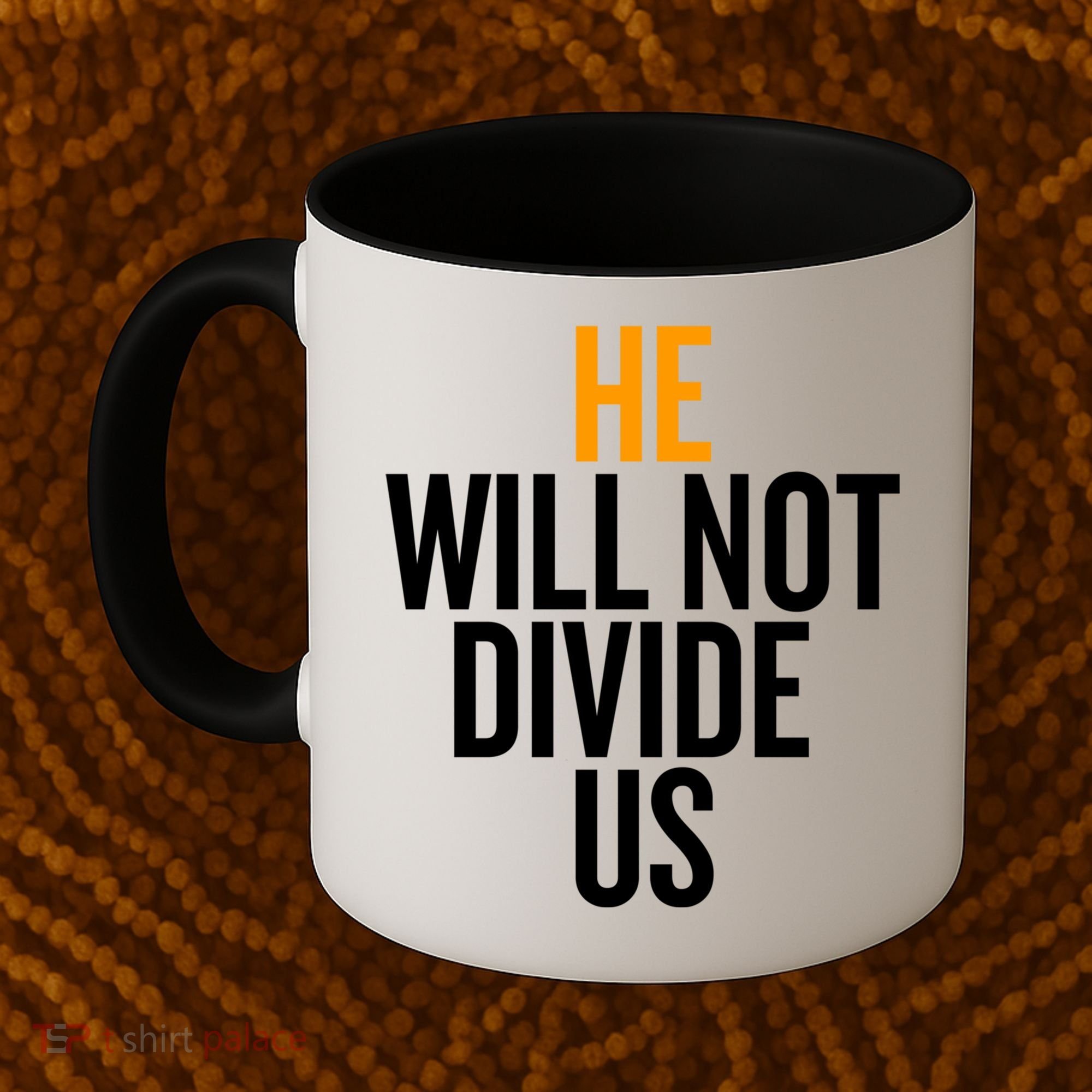 He Will Not Divide Us President Equal Rights Cool Gift Coffee Mug