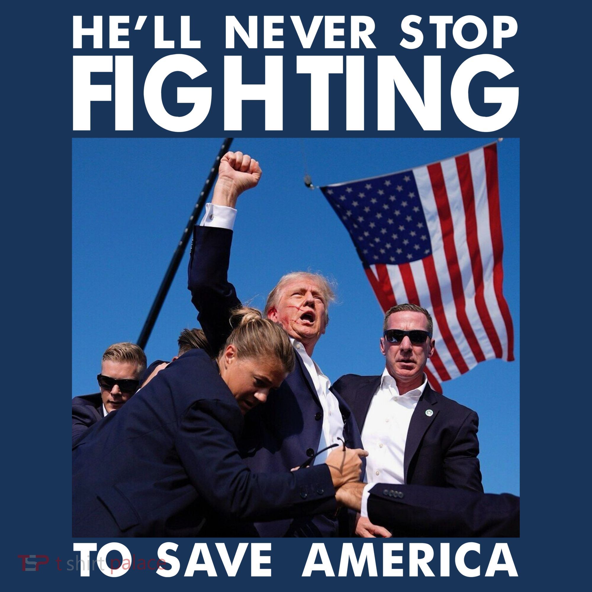 He Will Never Stop Fighting To Save America Donald Trump Visor