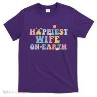 Happiest Wife On Earth Couple Trip Honeymoon Vacation T-Shirt thumb 0