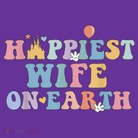 Happiest Wife On Earth Couple Trip Honeymoon Vacation T-Shirt thumb 7