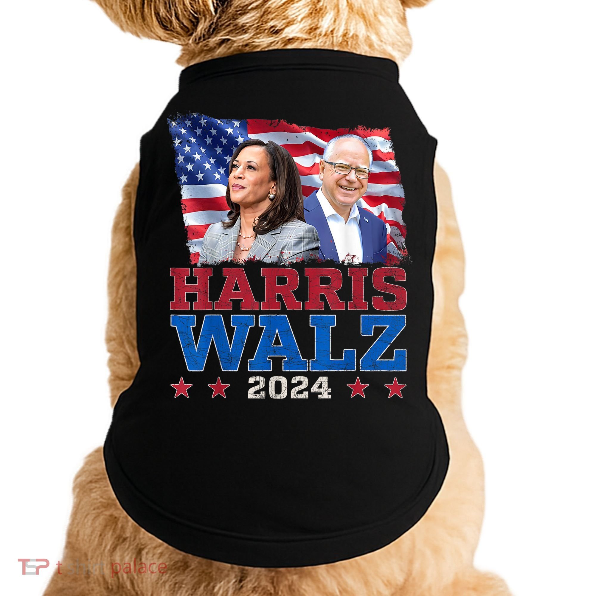 Harris Walz President Election 2024 Kamala Harris Tim Walz Doggie Tank
