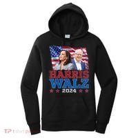 Harris Walz President Election 2024 Kamala Harris Tim Walz Women's Hoodie thumb 0