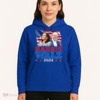 Harris Walz President Election 2024 Kamala Harris Tim Walz Hoodie thumb 5
