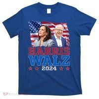Harris Walz President Election 2024 Kamala Harris Tim Walz T-Shirt thumb 0