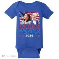 Harris Walz President Election 2024 Kamala Harris Tim Walz Baby Bodysuit thumb 0