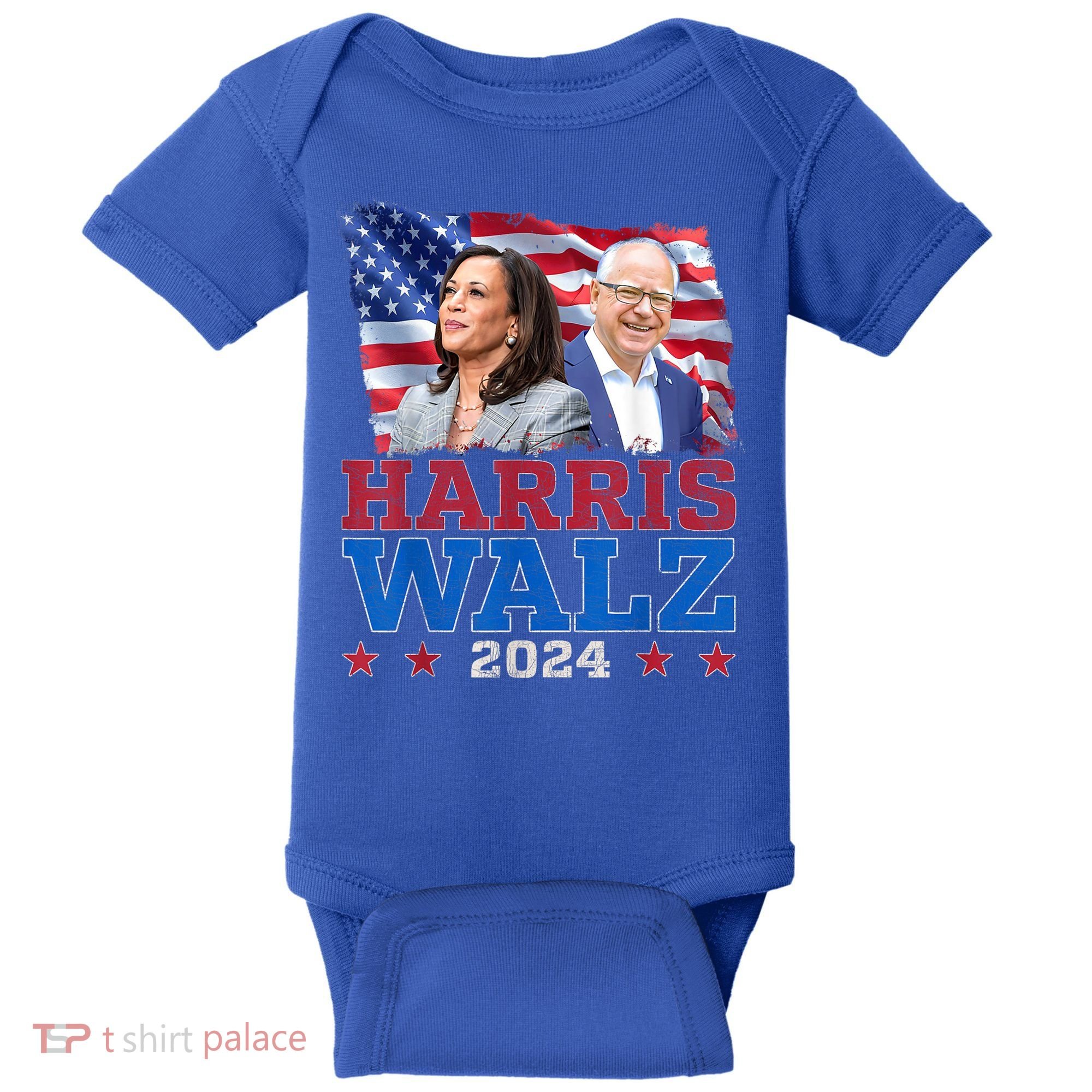 Harris Walz President Election 2024 Kamala Harris Tim Walz Baby Bodysuit