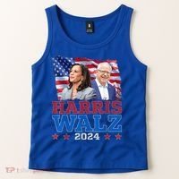 Harris Walz President Election 2024 Kamala Harris Tim Walz Tank Top thumb 2
