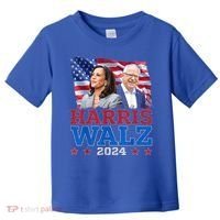 Harris Walz President Election 2024 Kamala Harris Tim Walz Toddler T-Shirt thumb 0