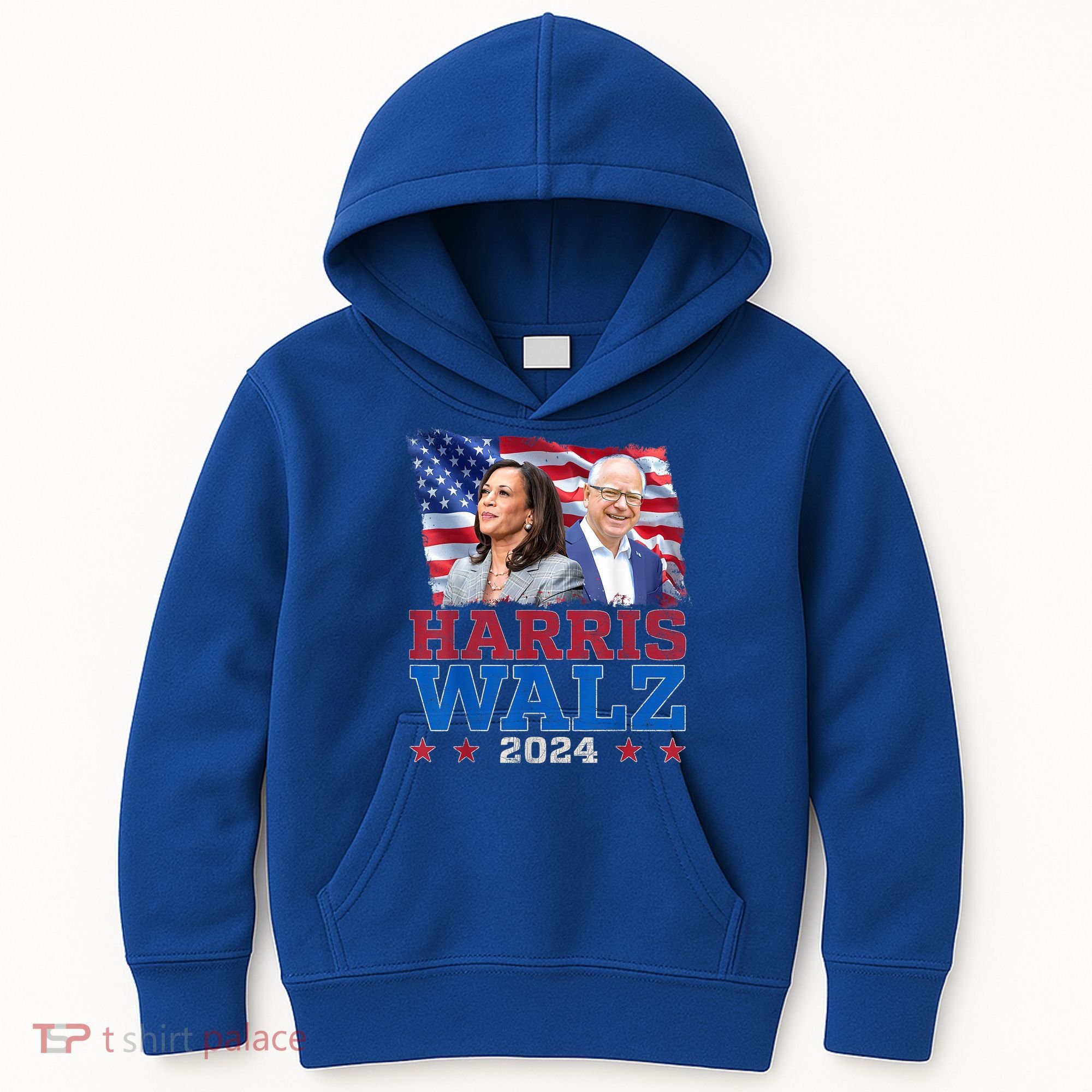 Harris Walz President Election 2024 Kamala Harris Tim Walz Kids Hoodie