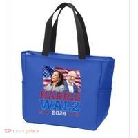 Harris Walz President Election 2024 Kamala Harris Tim Walz Tote Bag thumb 3