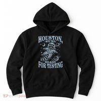 Houston We're Ready For Testing Teacher Racoon Astronaut Hoodie thumb 0
