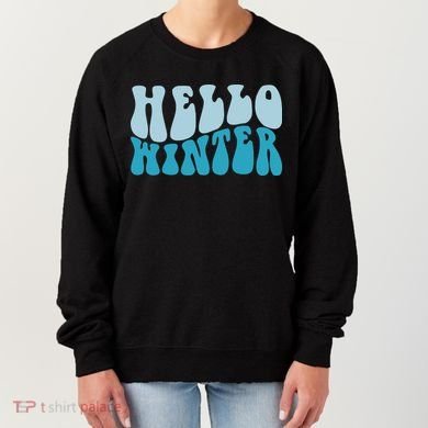 Hello Winter Retro Women's Sweatshirt