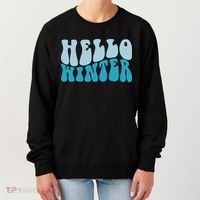 Hello Winter Retro Women's Sweatshirt thumb 0