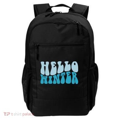 Hello Winter Retro Backpack