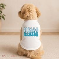 Hello Winter Retro Doggie Tank thumb 2