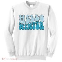 Hello Winter Retro Sweatshirt thumb 0