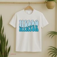 Hello Winter Retro T-Shirt thumb 2