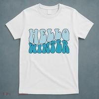 Hello Winter Retro T-Shirt thumb 5