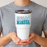 Hello Winter Retro Tumbler thumb 2