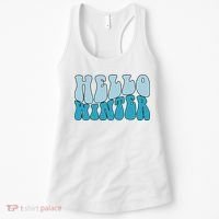 Hello Winter Retro Women's Tank Top thumb 0