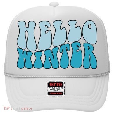 Hello Winter Retro Hat