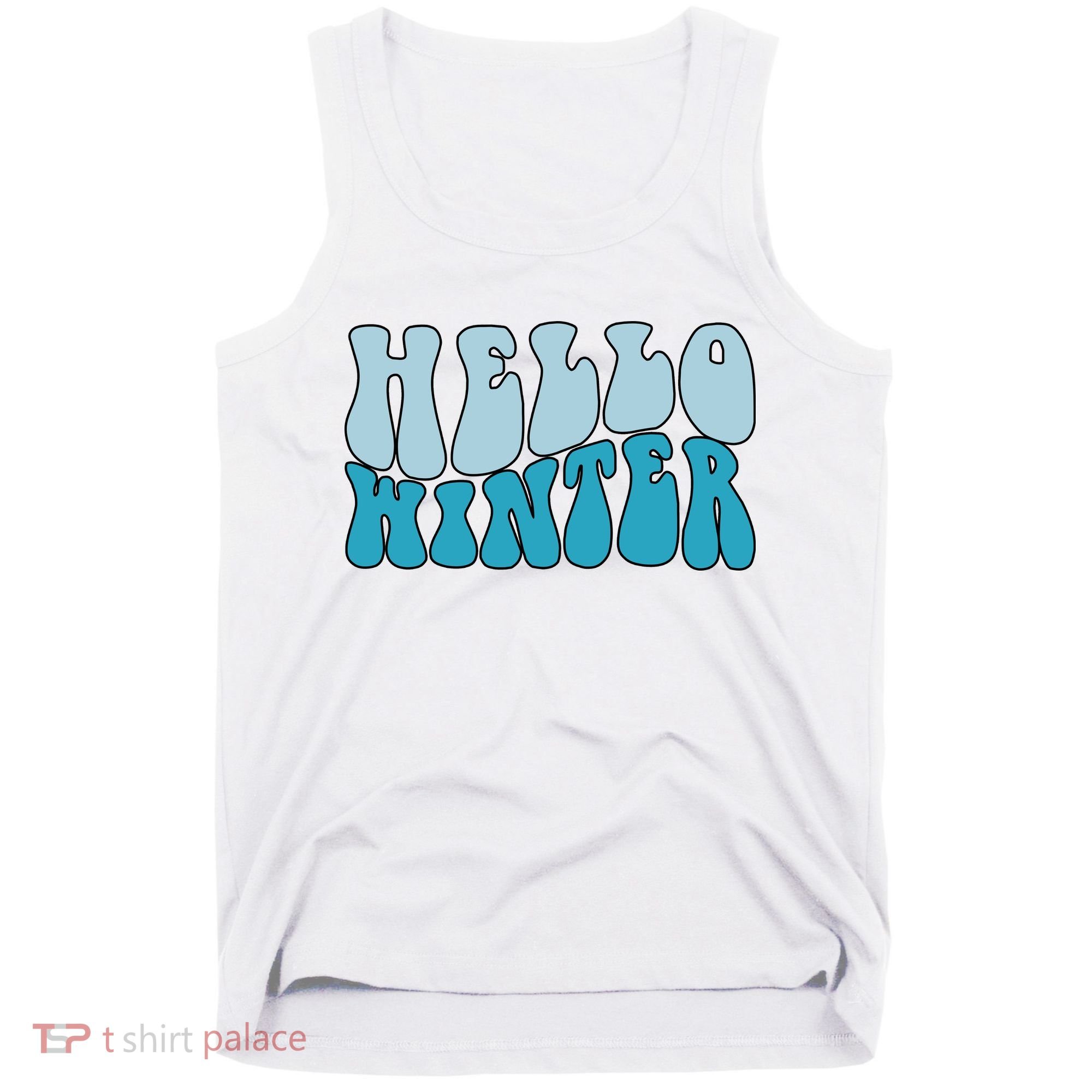 Hello Winter Retro Tank Top