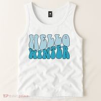 Hello Winter Retro Tank Top thumb 2