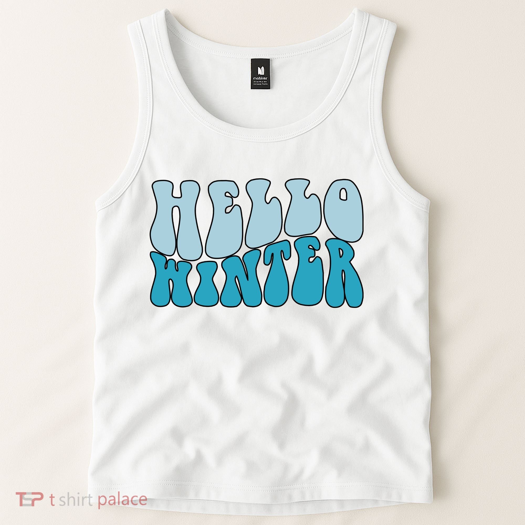 Hello Winter Retro Tank Top