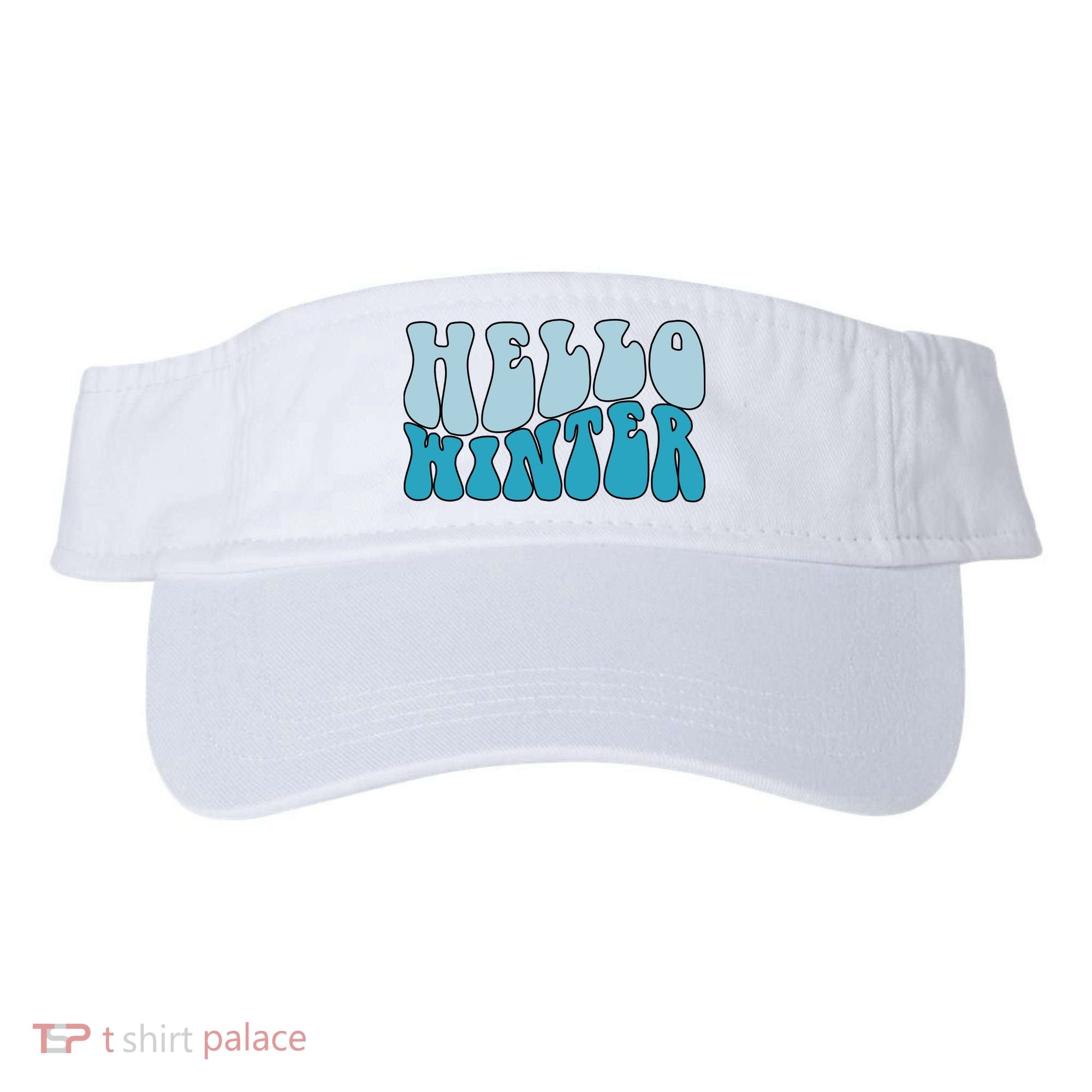 Hello Winter Retro Visor