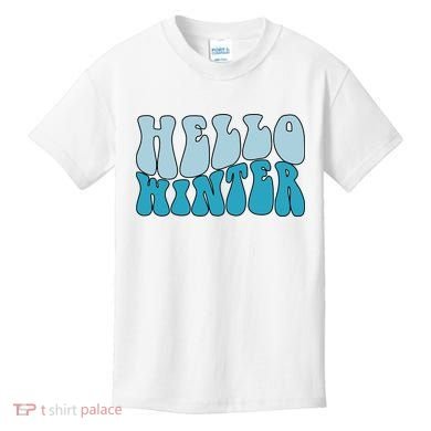 Hello Winter Retro Kids T-Shirt