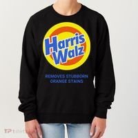 Harris Walz Removes Stubborn Orange Stains Support Kamala Harris 2024 Women's Sweatshirt thumb 0