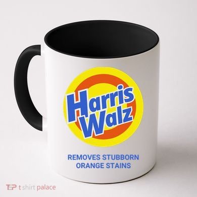 Harris Walz Removes Stubborn Orange Stains Support Kamala Harris 2024 Coffee Mug