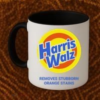Harris Walz Removes Stubborn Orange Stains Support Kamala Harris 2024 Coffee Mug thumb 2