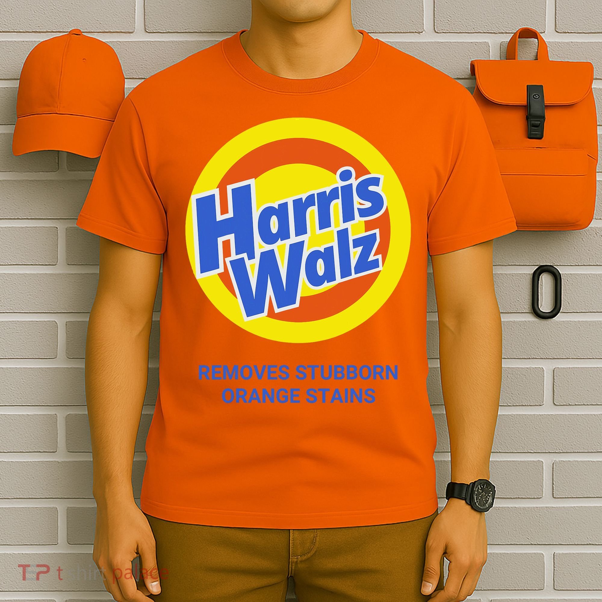 Harris Walz Removes Stubborn Orange Stains Support Kamala Harris 2024 T-Shirt