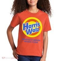 Harris Walz Removes Stubborn Orange Stains Support Kamala Harris 2024 Kids T-Shirt thumb 2