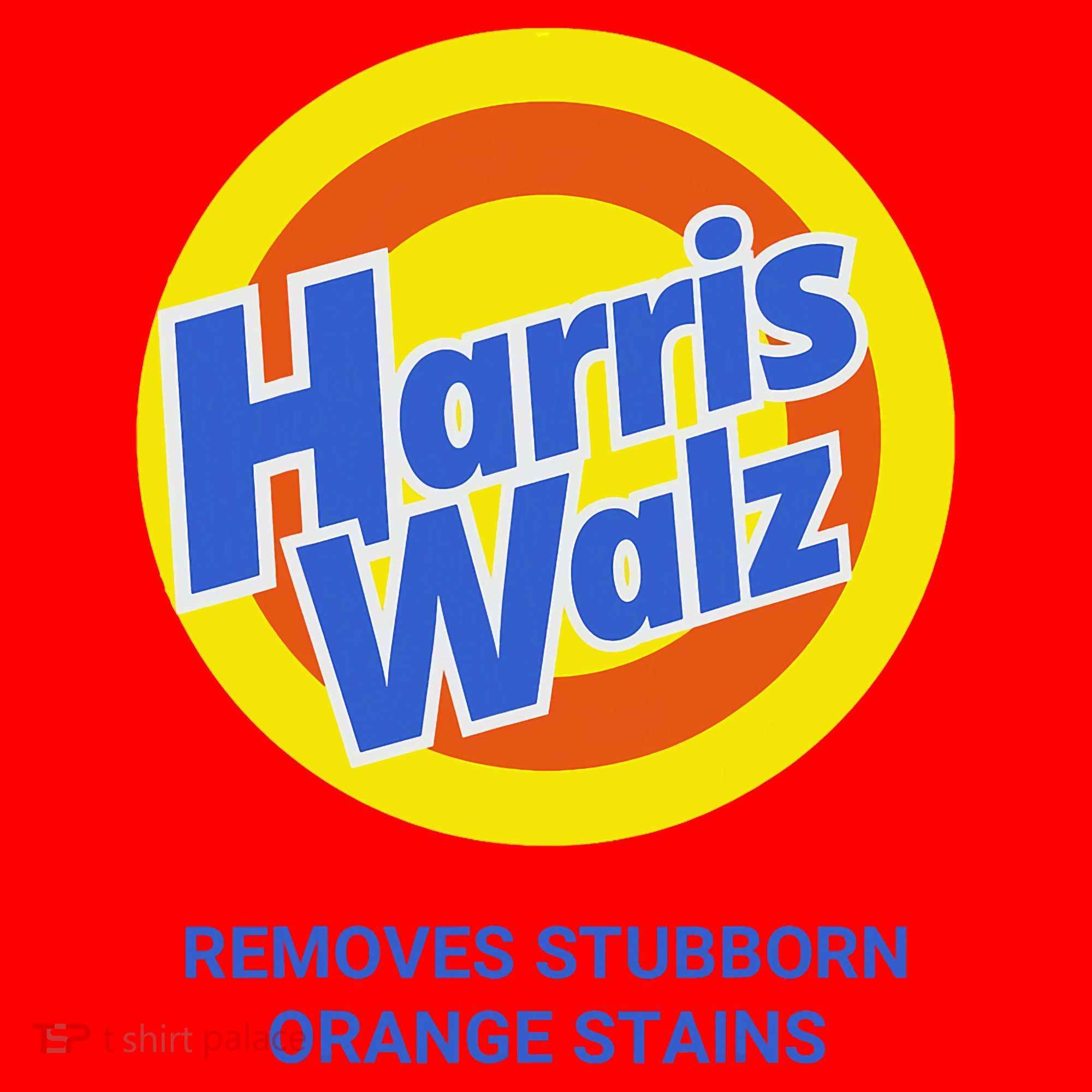 Harris Walz Removes Stubborn Orange Stains Support Kamala Harris 2024 Santa Hat