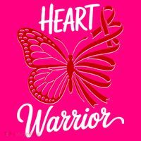 Heart Warrior Red Ribbon Butterfly Heart Health Awareness Women's Tank Top thumb 4