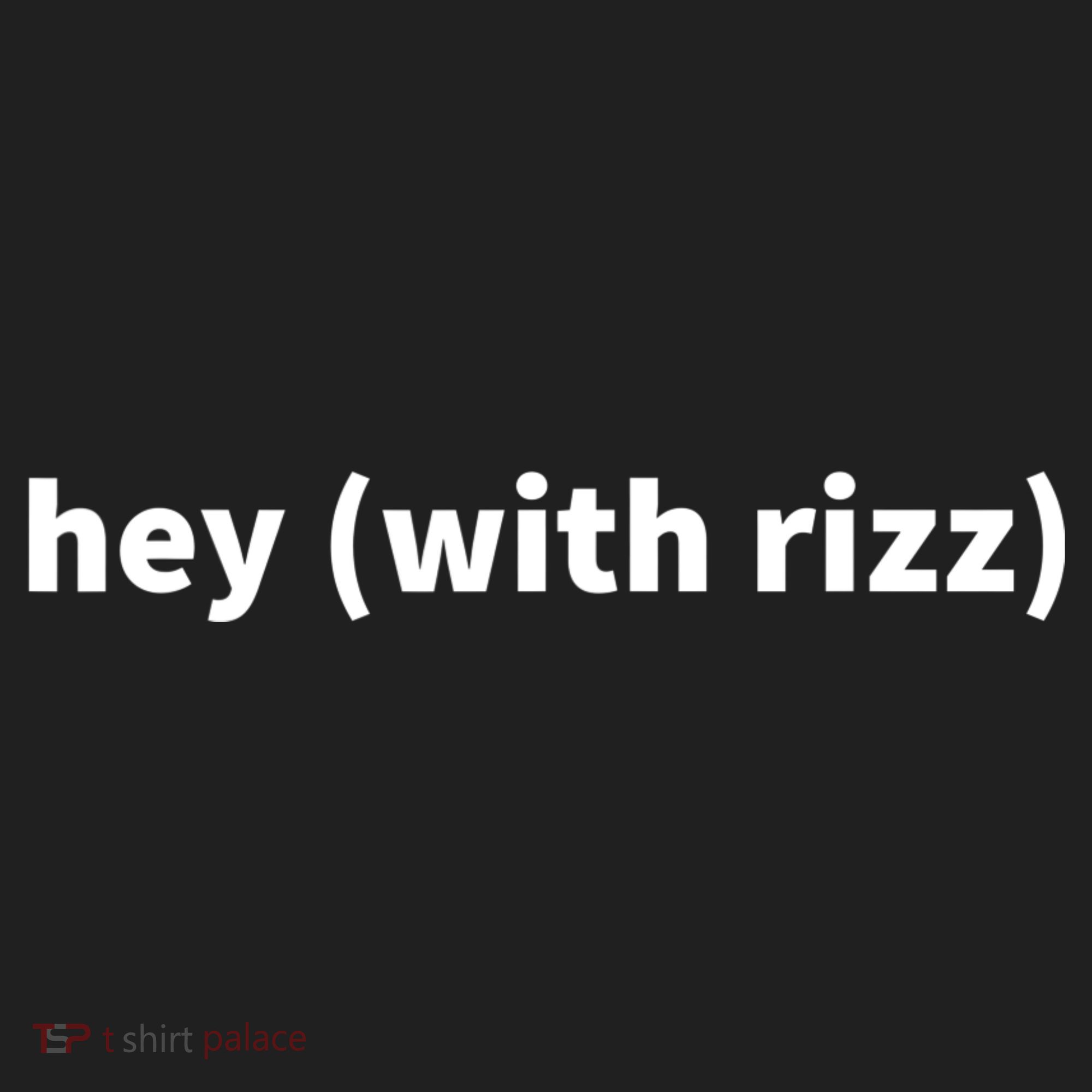 Hey With Rizz Viral Trending Social Media Beanie