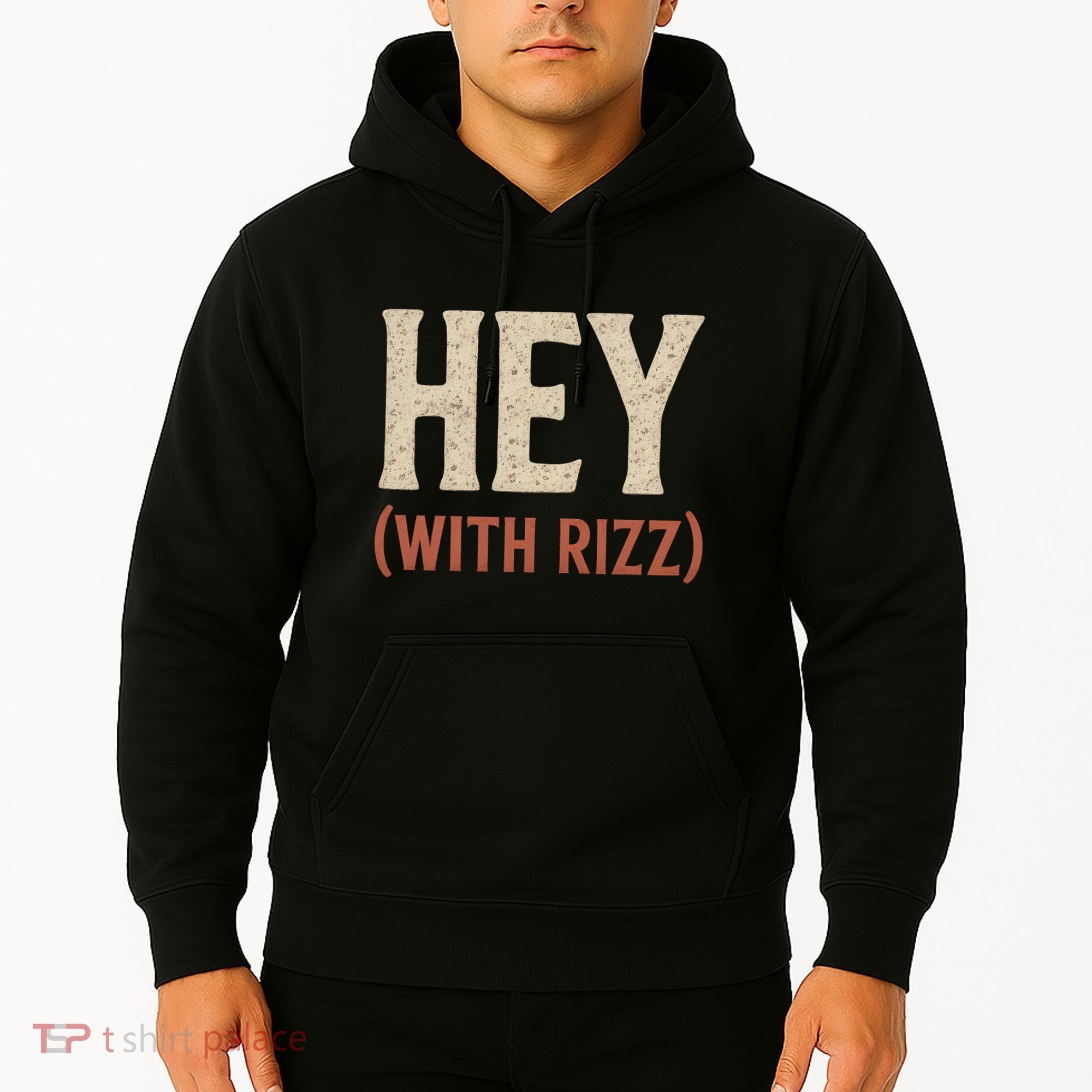 Hey (With Rizz) Hoodie