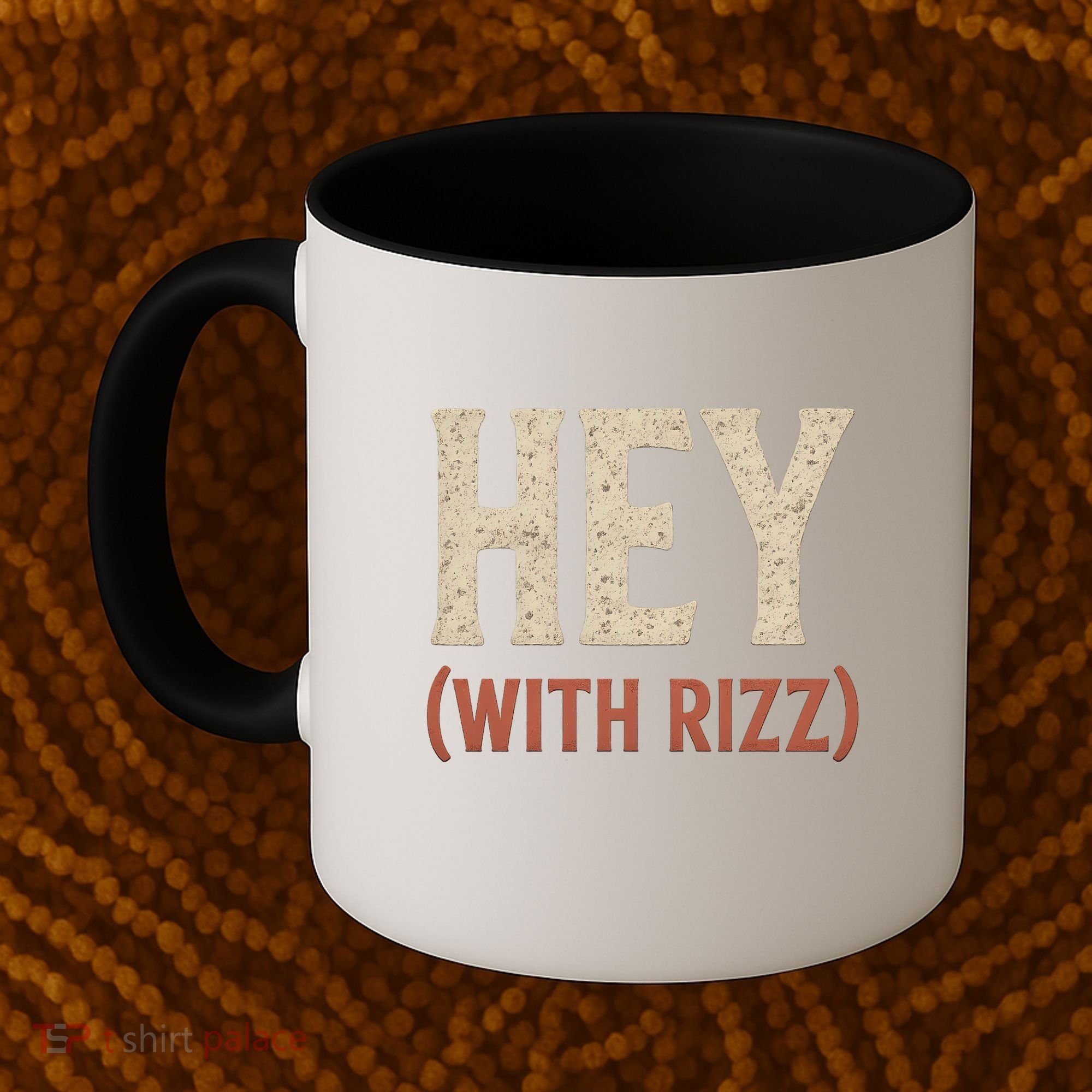 Hey (With Rizz) Coffee Mug