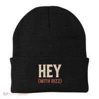 Hey (With Rizz) Beanie thumb 0