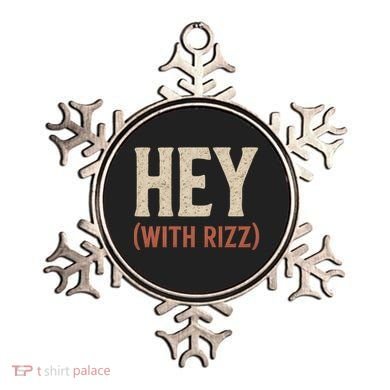 Hey (With Rizz) Ornament